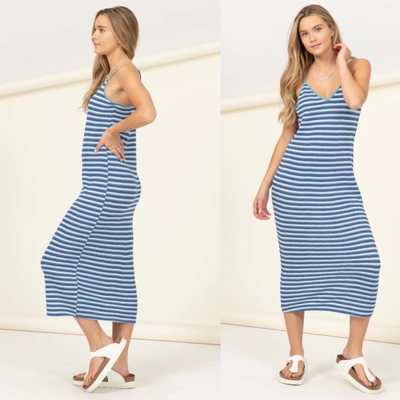 HYFVE Ocean Breeze Midi Dress-NWT - Picture 2 of 4